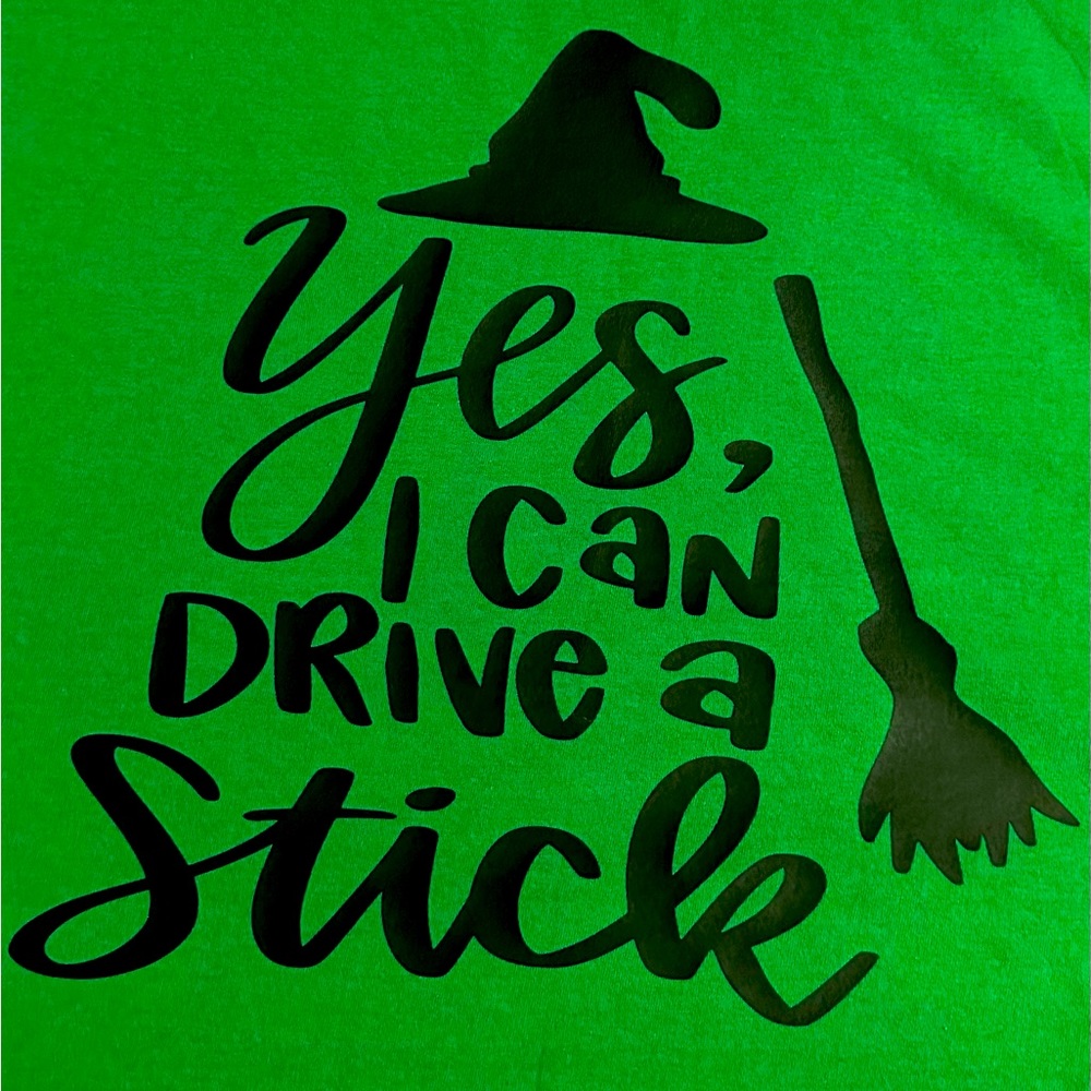 Halloween. Yes, I can drive a stick.